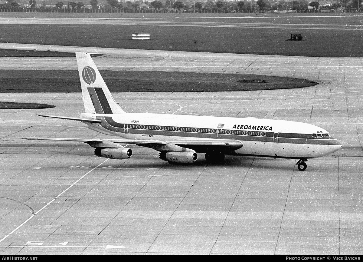Aircraft Photo of N730T | Boeing 720-027 | Aeroamerica | AirHistory.net #6028