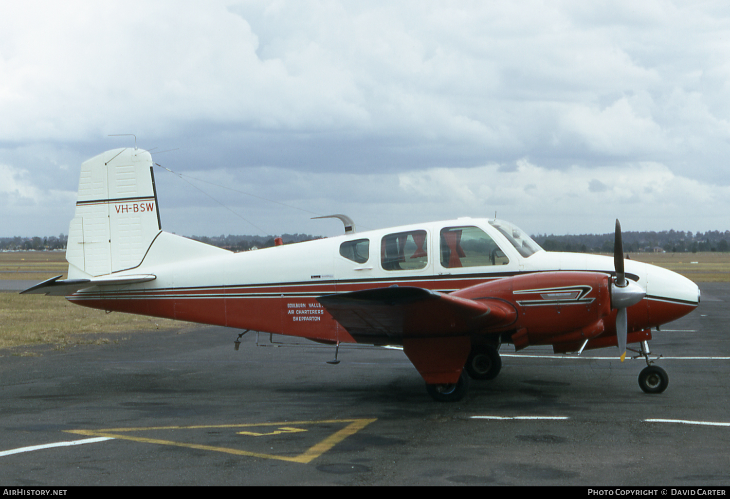 Aircraft Photo of VH-BSW | Beech 95 Travel Air | Goulburn Valley Air Charterers | AirHistory.net #6052