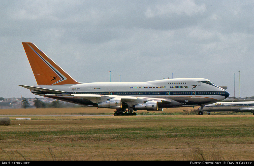 Aircraft Photo of ZS-SPF | Boeing 747SP-44 | South African Airways - Suid-Afrikaanse Lugdiens | AirHistory.net #6064