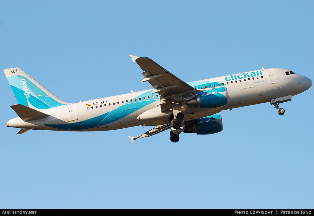 Aircraft Photo of EC-KLT | Airbus A320-216 | Clickair | AirHistory.net #6070