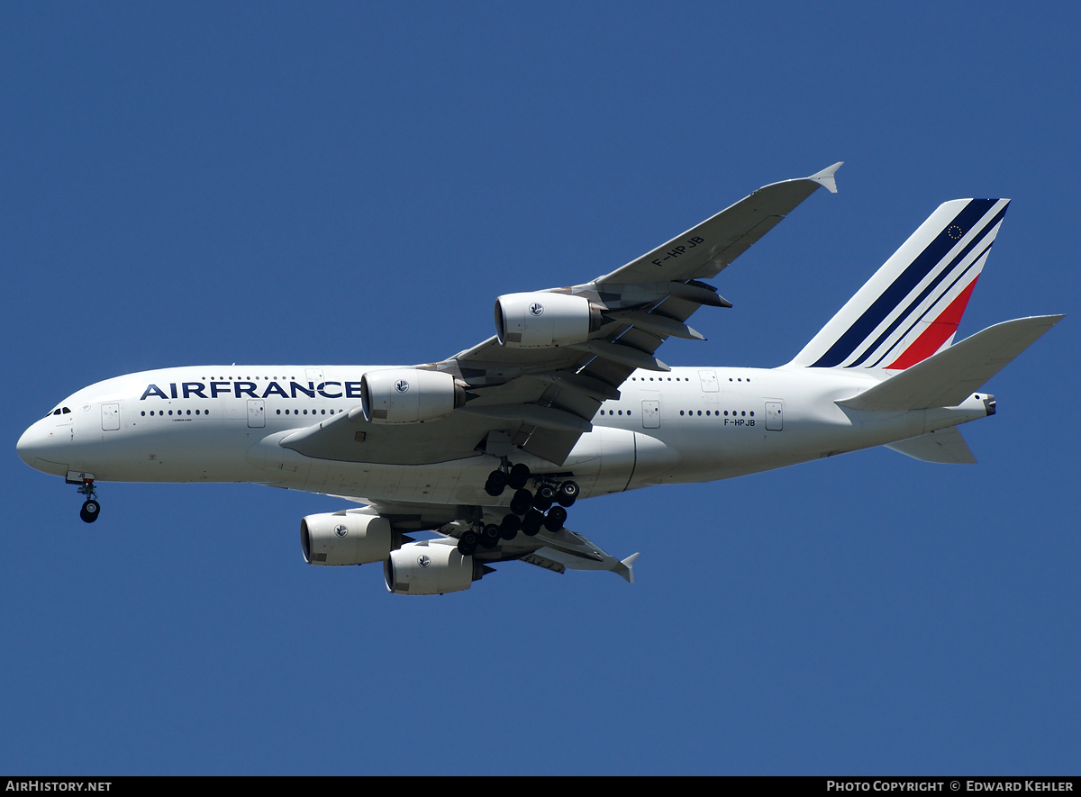 Aircraft Photo of F-HPJB | Airbus A380-861 | Air France | AirHistory.net #6075