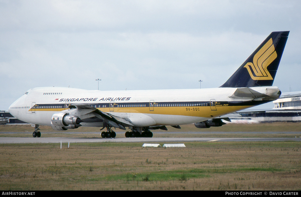 Aircraft Photo of 9V-SQC | Boeing 747-212B | Singapore Airlines | AirHistory.net #6117