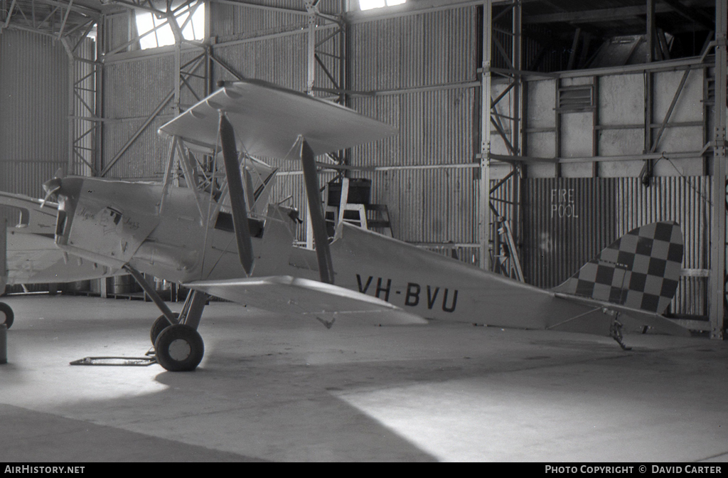 Aircraft Photo of VH-BVU | De Havilland D.H. 82A Tiger Moth | AirHistory.net #6128