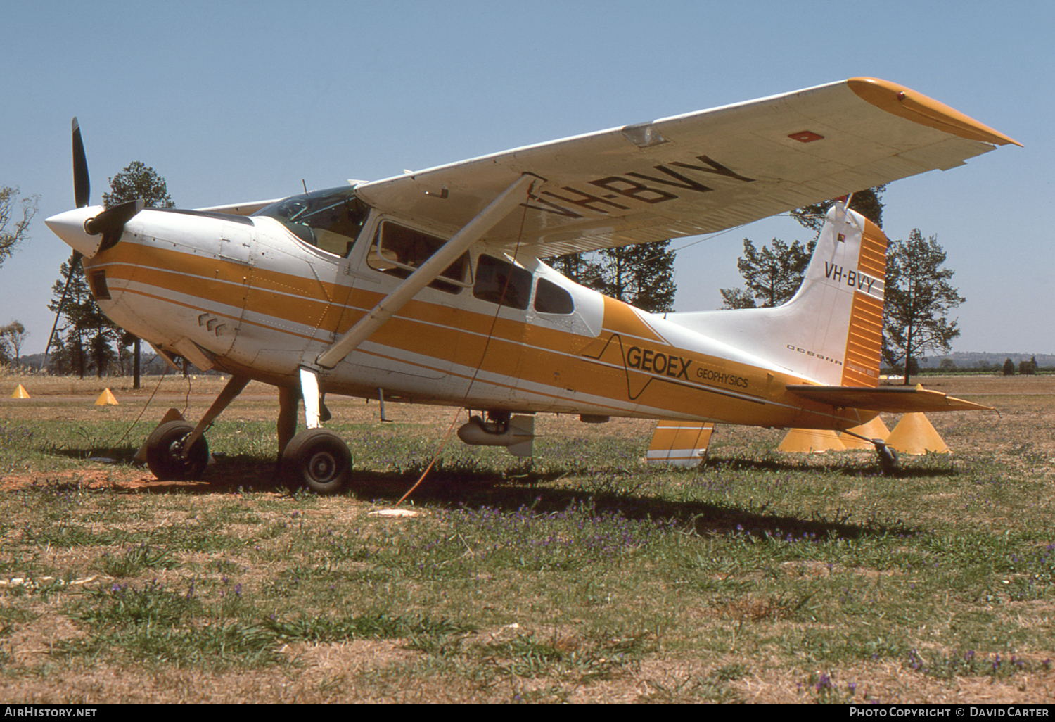Aircraft Photo of VH-BVY | Cessna 185 Skywagon | Geoex | AirHistory.net #6129