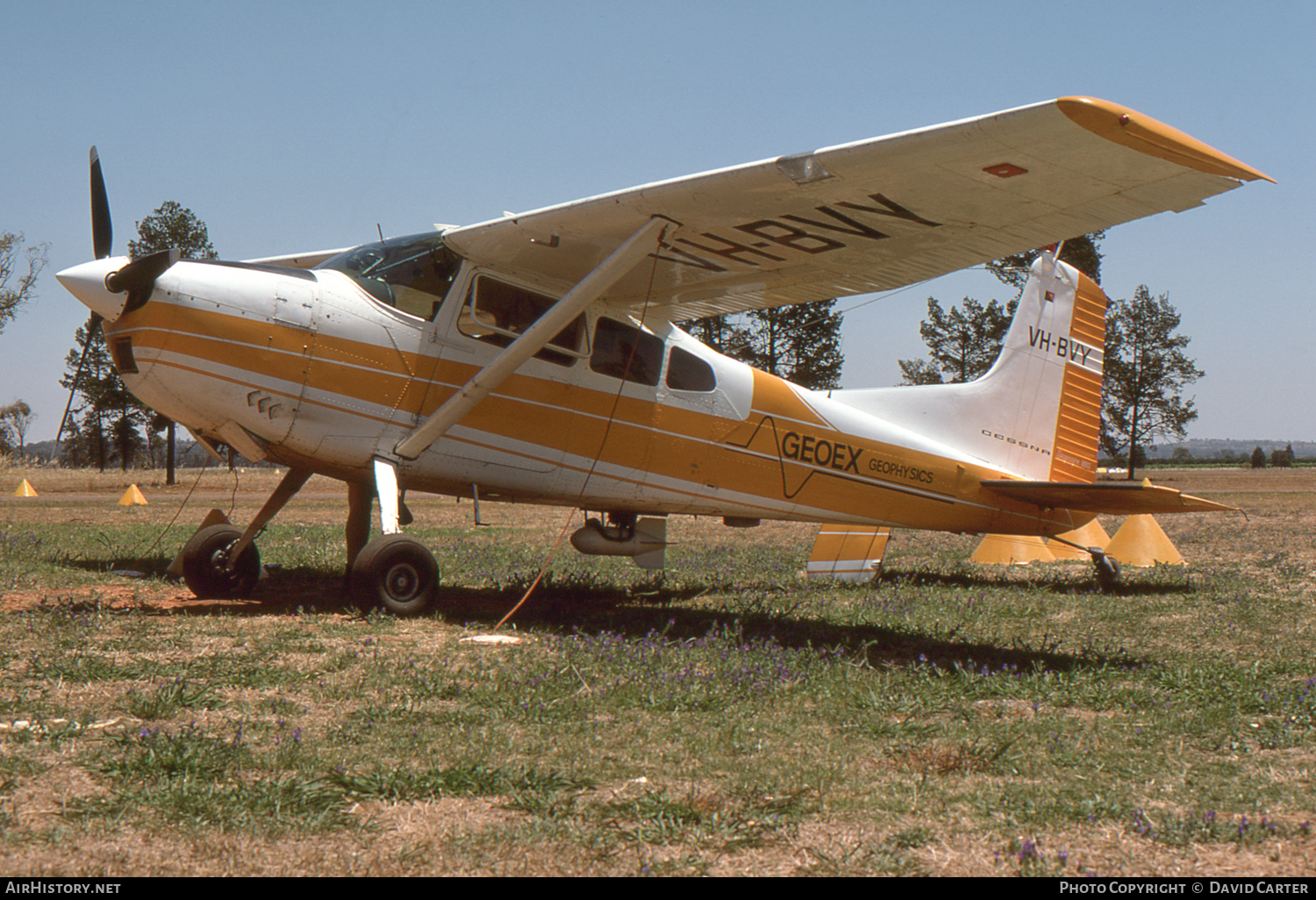 Aircraft Photo of VH-BVY | Cessna 185 Skywagon | Geoex | AirHistory.net