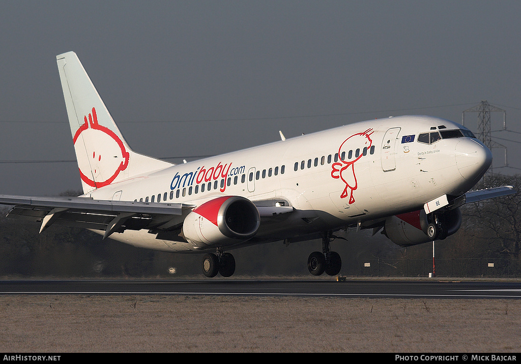 Aircraft Photo of G-OGBE | Boeing 737-3L9 | Bmibaby | AirHistory.net #6139