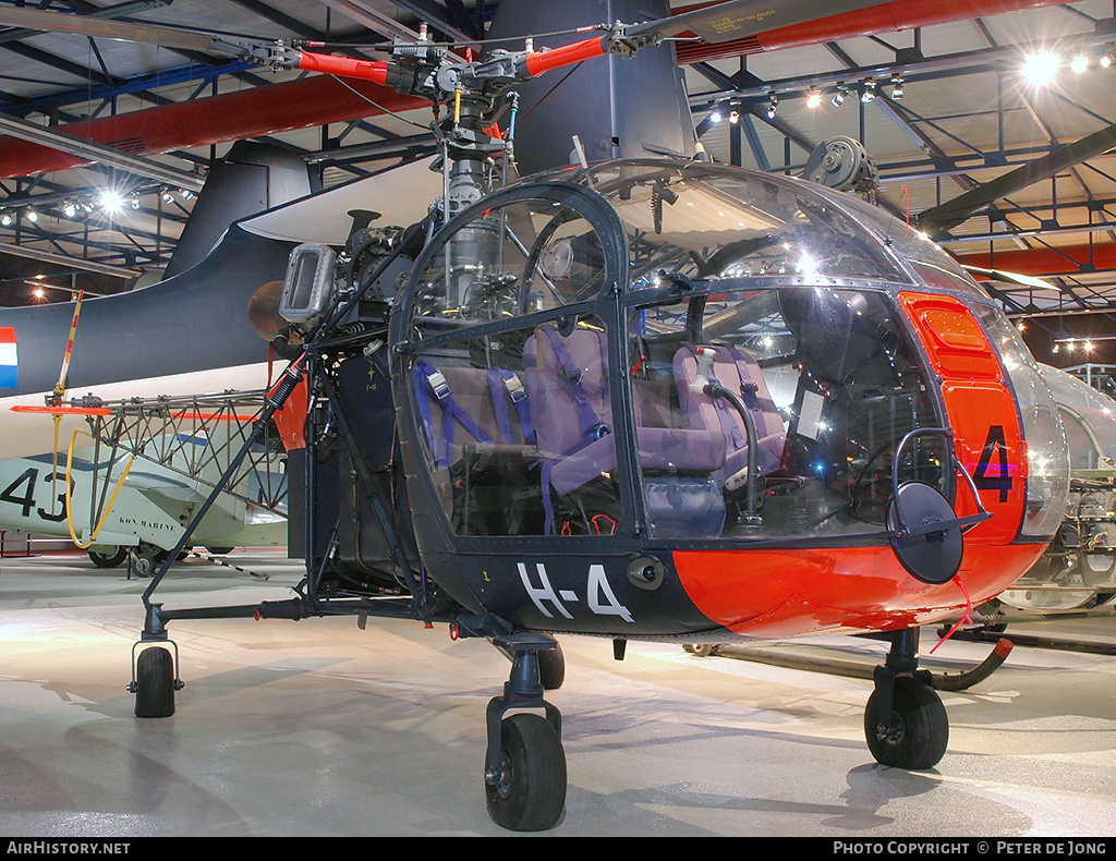 Aircraft Photo of H-4 | Sud SE-3130 Alouette II | Netherlands - Air Force | AirHistory.net #6145