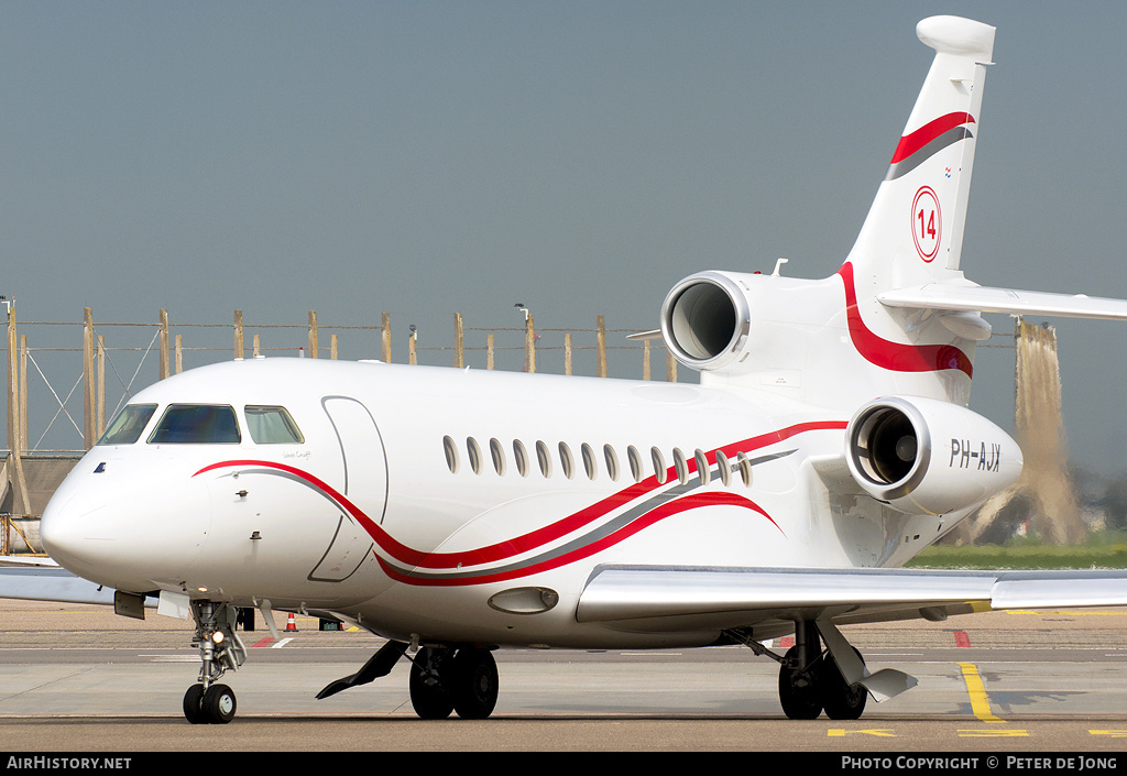 Aircraft Photo of PH-AJX | Dassault Falcon 7X | AirHistory.net #6150