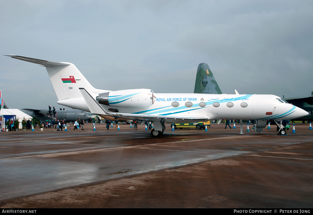 Aircraft Photo of 558 | Gulfstream Aerospace G-IV Gulfstream IV | Oman - Air Force | AirHistory.net #6166