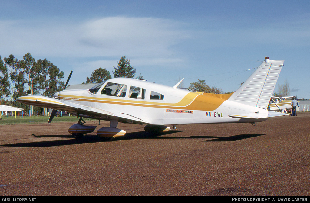 Aircraft Photo of VH-BWL | Piper PA-28-235 Cherokee Pathfinder | Gosford Travel | AirHistory.net #6177