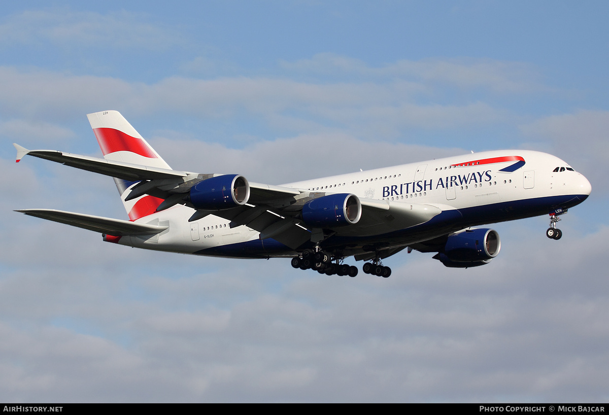 Aircraft Photo of G-XLEH | Airbus A380-841 | British Airways | AirHistory.net #6185