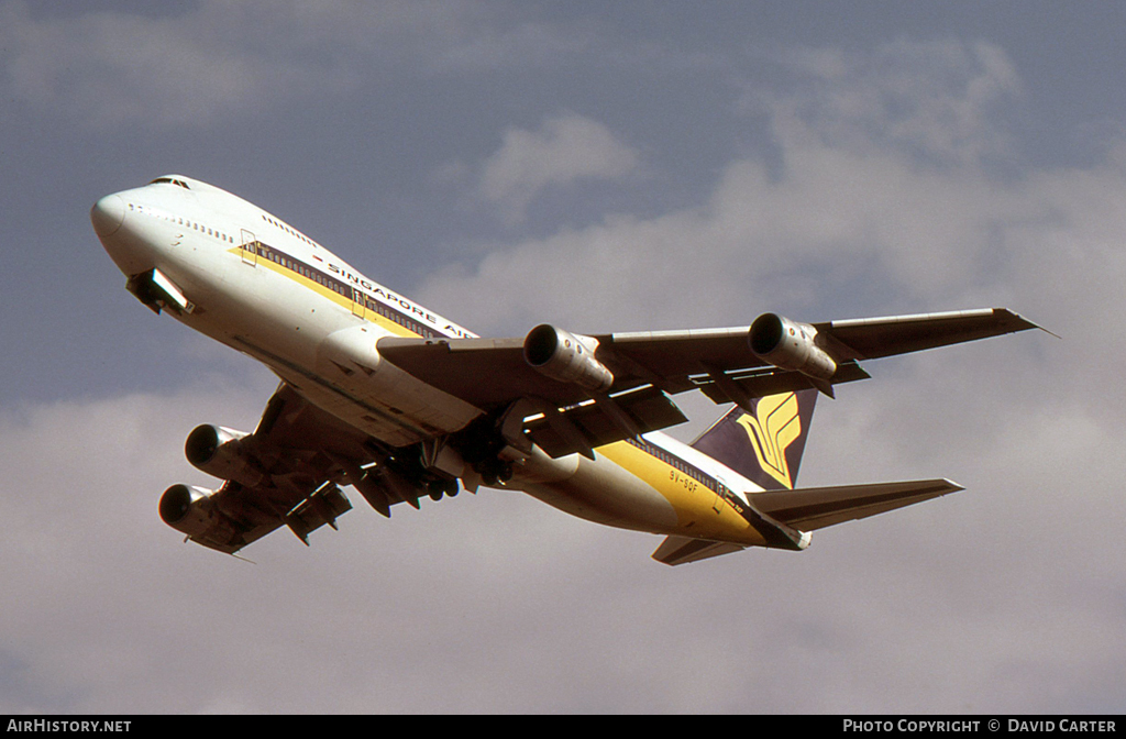 Aircraft Photo of 9V-SQF | Boeing 747-212B | Singapore Airlines | AirHistory.net #6191