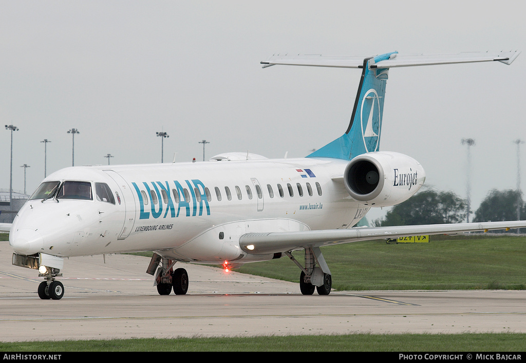 Aircraft Photo of LX-LGW | Embraer ERJ-145LU (EMB-145LU) | Luxair | AirHistory.net #6201