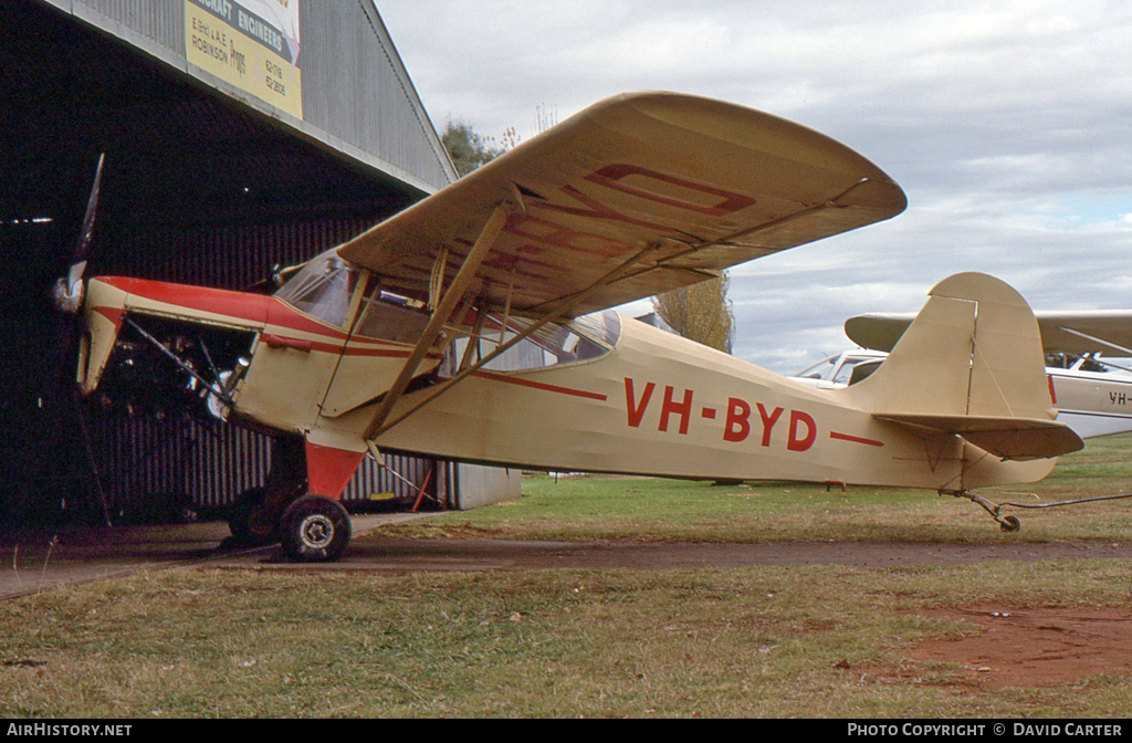 Aircraft Photo of VH-BYD | Auster J-5G Cirrus Autocar | AirHistory.net #6209