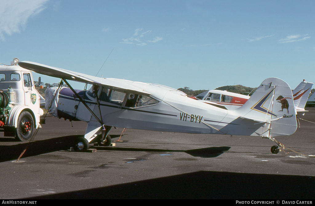 Aircraft Photo of VH-BYV | Auster J-5G Cirrus Autocar | AirHistory.net #6212