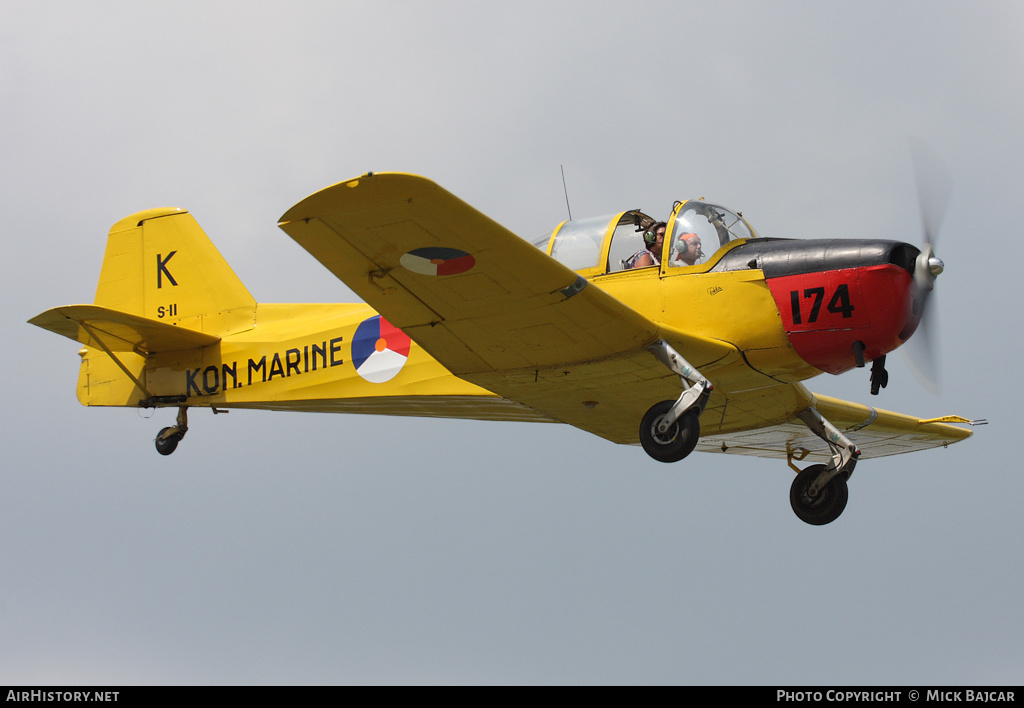 Aircraft Photo of G-BEPV / 174 | Fokker S.11-1 Instructor | Netherlands - Navy | AirHistory.net #6228