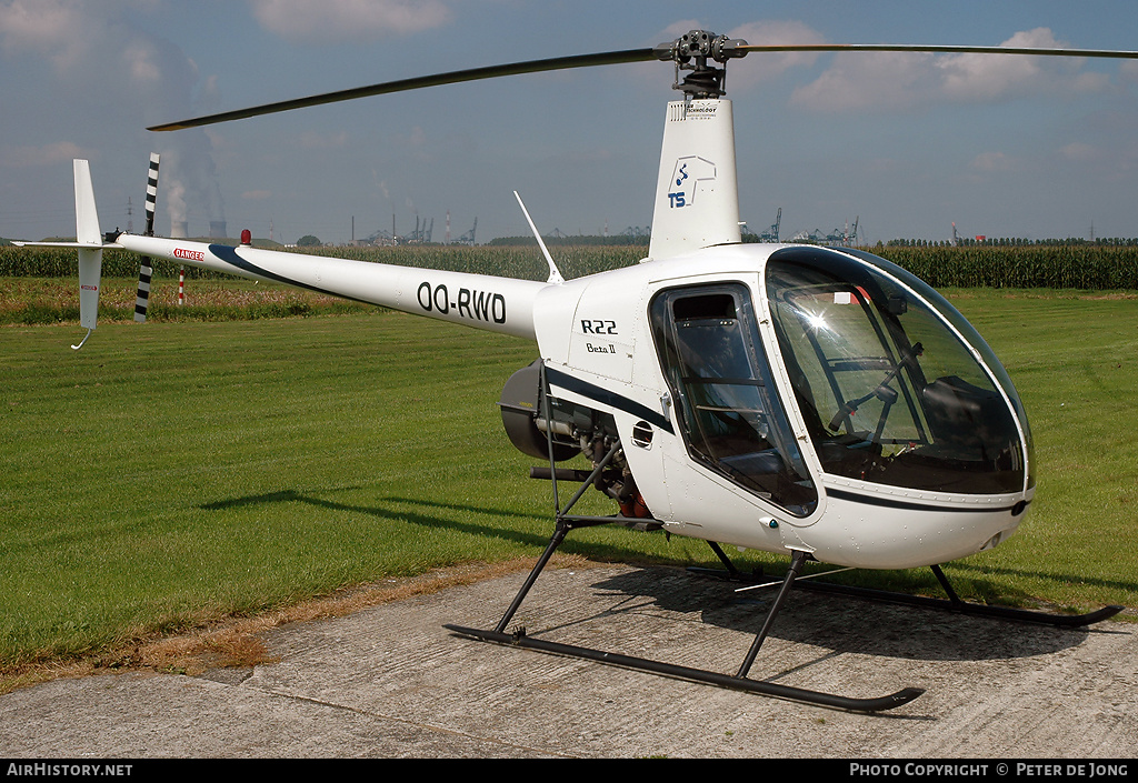 Aircraft Photo of OO-RWD | Robinson R-22 Beta II | AirHistory.net #6241