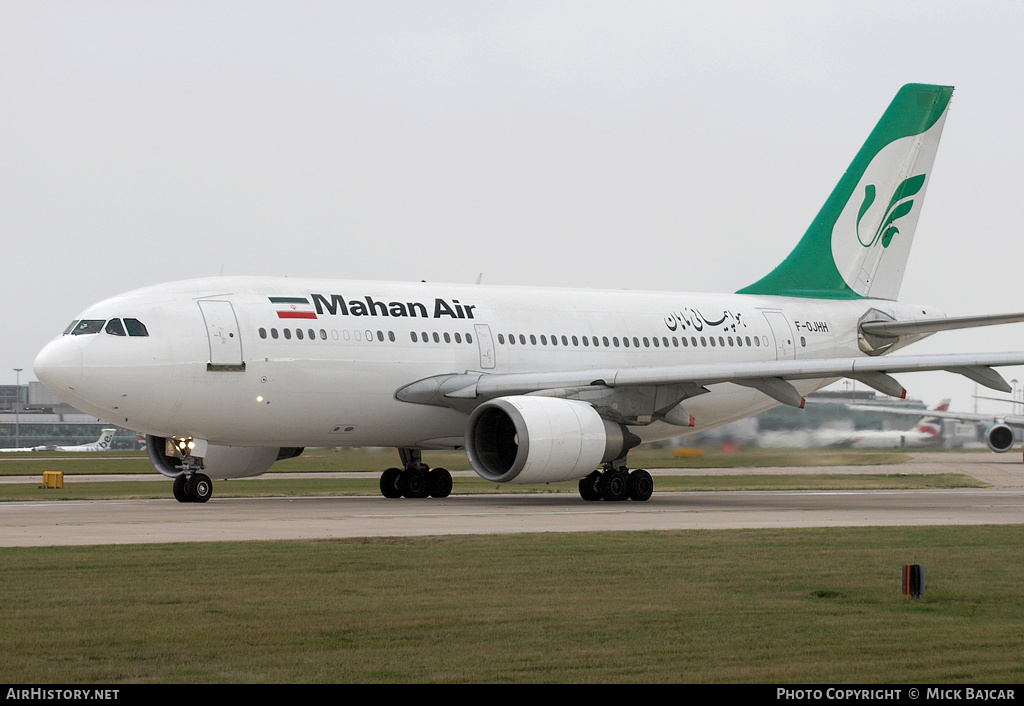 Aircraft Photo of F-OJHH | Airbus A310-304 | Mahan Air | AirHistory.net #6248