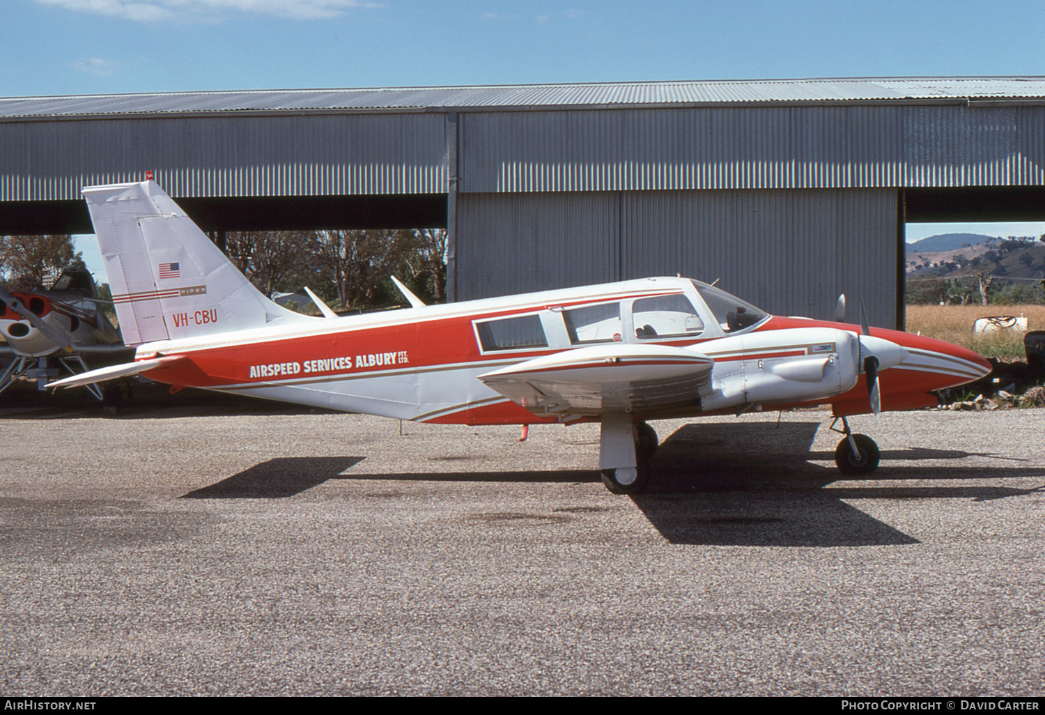 Aircraft Photo of VH-CBU | Piper PA-34-200 Seneca | Airspeed Services | AirHistory.net #6277