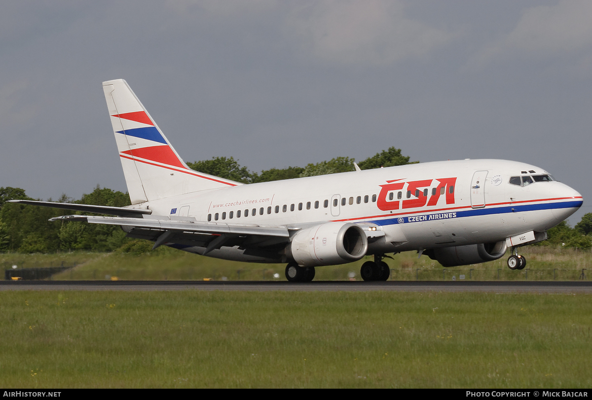 Aircraft Photo of OK-XGC | Boeing 737-55S | ČSA - Czech Airlines | AirHistory.net #6295