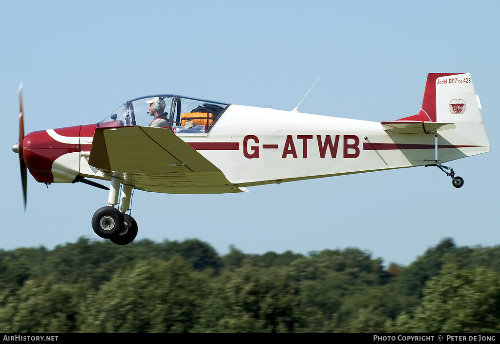 Aircraft Photo of G-ATWB | SAN Jodel D-117 | AirHistory.net #6297