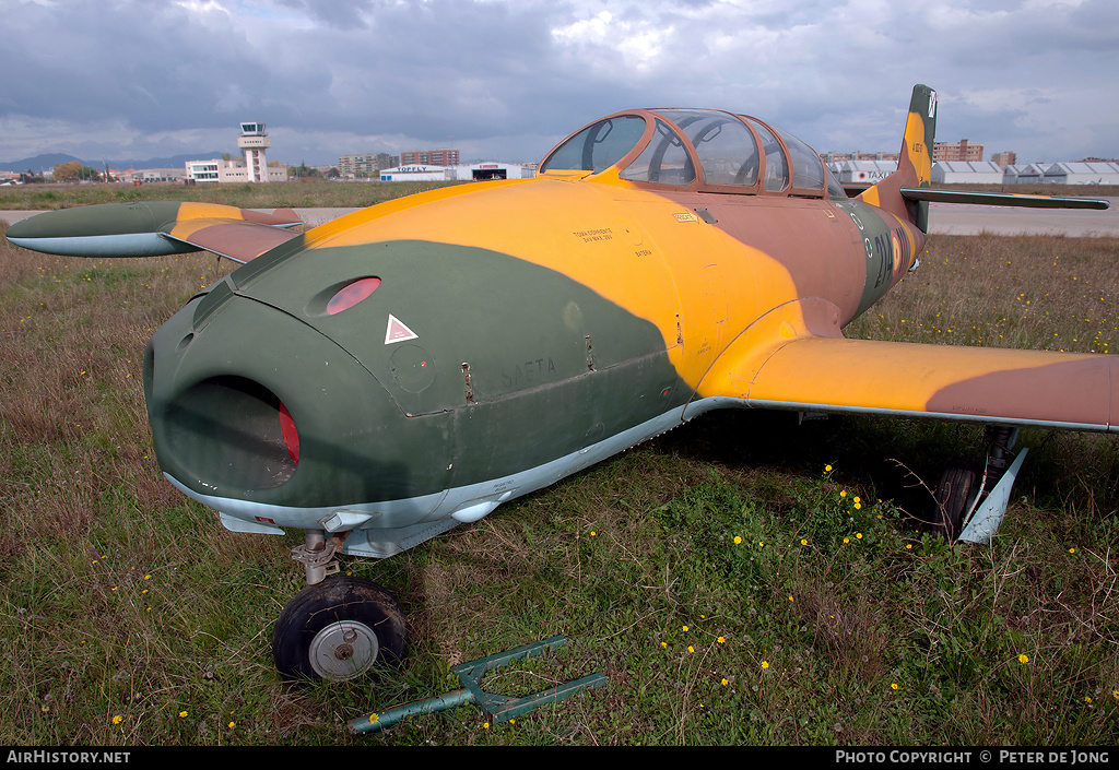 Aircraft Photo of A10C-111 | Hispano HA-220D Super Saeta | Spain - Air Force | AirHistory.net #6299