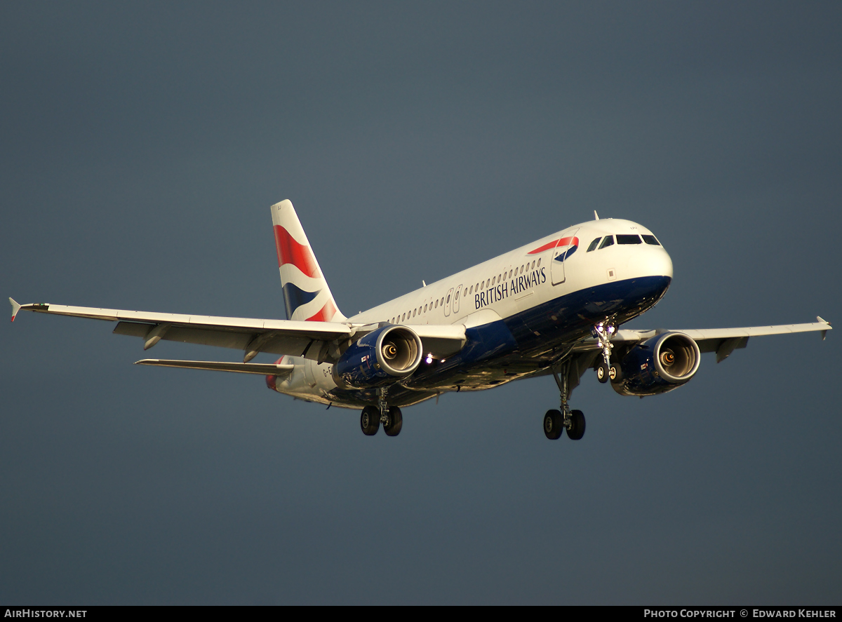 Aircraft Photo of G-EUUJ | Airbus A320-232 | British Airways | AirHistory.net #6304