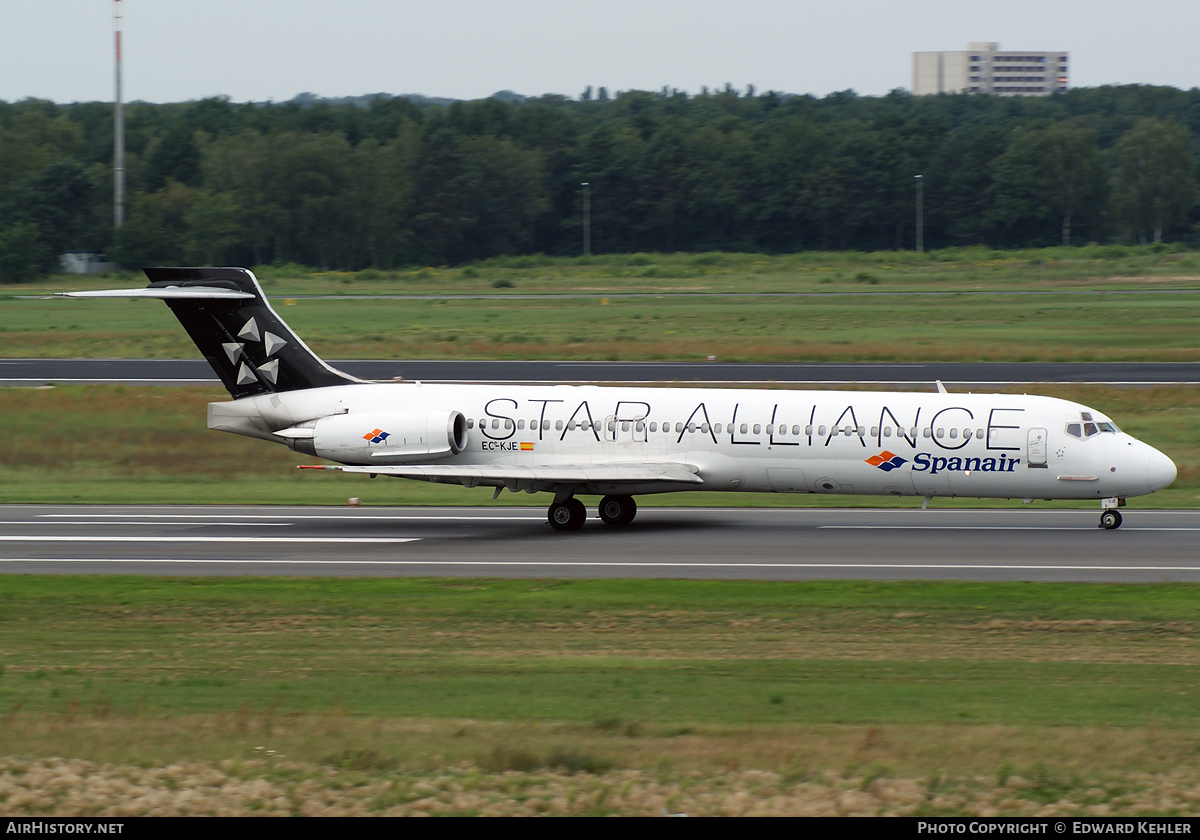 Aircraft Photo of EC-KJE | McDonnell Douglas MD-87 (DC-9-87) | Spanair | AirHistory.net #6305