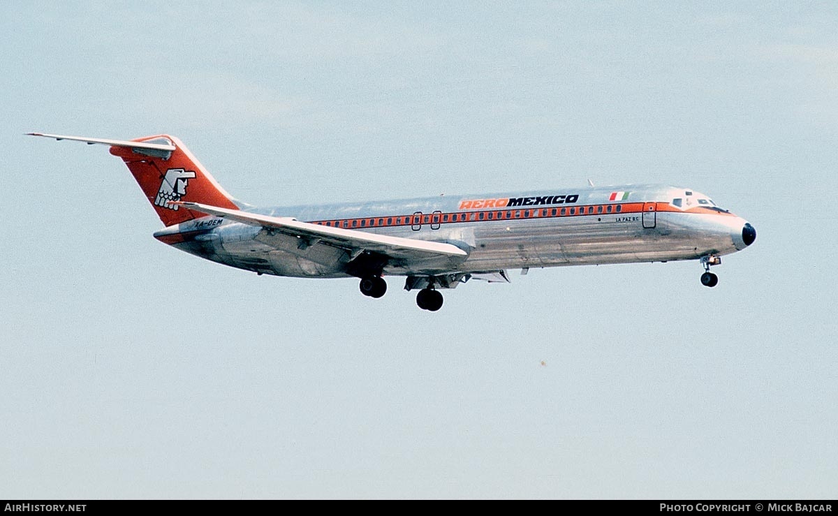 Aircraft Photo of XA-DEM | McDonnell Douglas DC-9-32 | AeroMéxico | AirHistory.net #6311