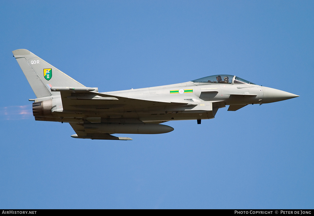 Aircraft Photo of ZJ925 | Eurofighter EF-2000 Typhoon F2 | UK - Air Force | AirHistory.net #6318