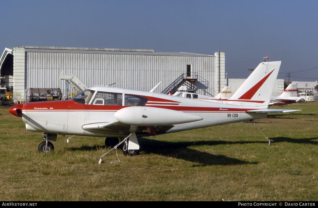 Aircraft Photo of VH-CDD | Piper PA-24-260 Comanche | AirHistory.net #6339