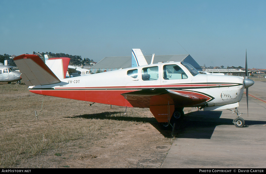 Aircraft Photo of VH-CDT | Beech M35 Bonanza | AirHistory.net #6348