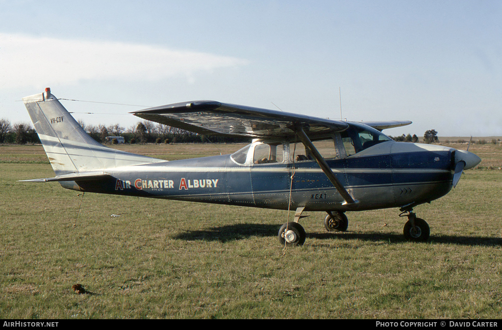 Aircraft Photo of VH-CDV | Cessna 182E Skylane | Air Charter Albury | AirHistory.net #6349