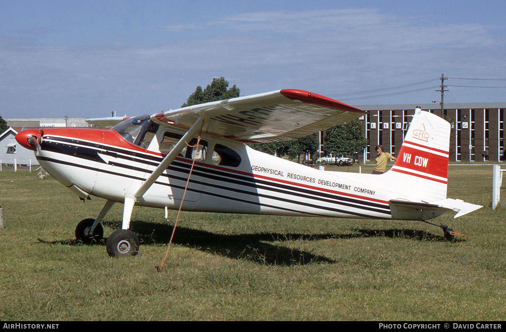 Aircraft Photo of VH-CDW | Cessna 180 | Geophysical Resources Development - GRD | AirHistory.net #6350