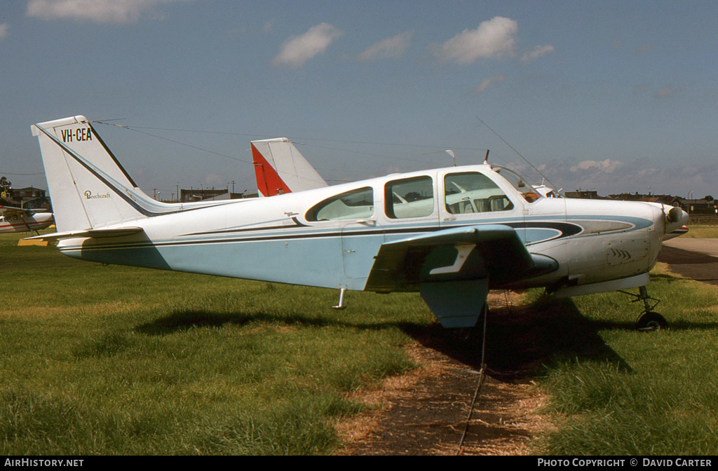 Aircraft Photo of VH-CEA | Beech C33 Debonair | AirHistory.net #6353