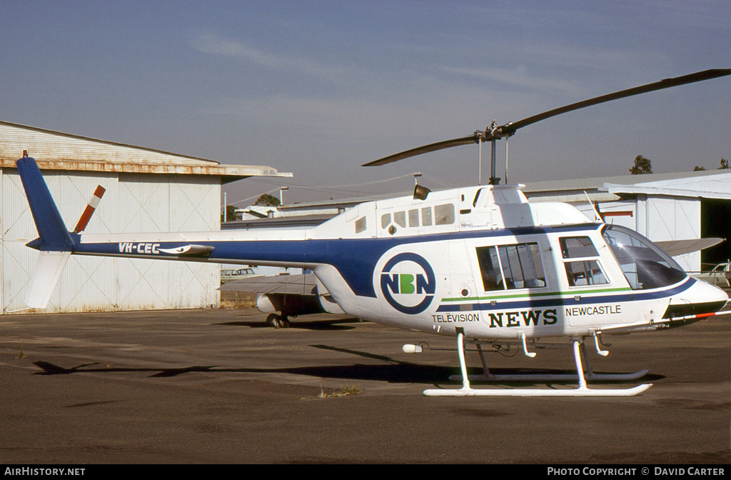 Aircraft Photo of VH-CEC | Bell 206B-2 JetRanger II | NBN Television News | AirHistory.net #6354