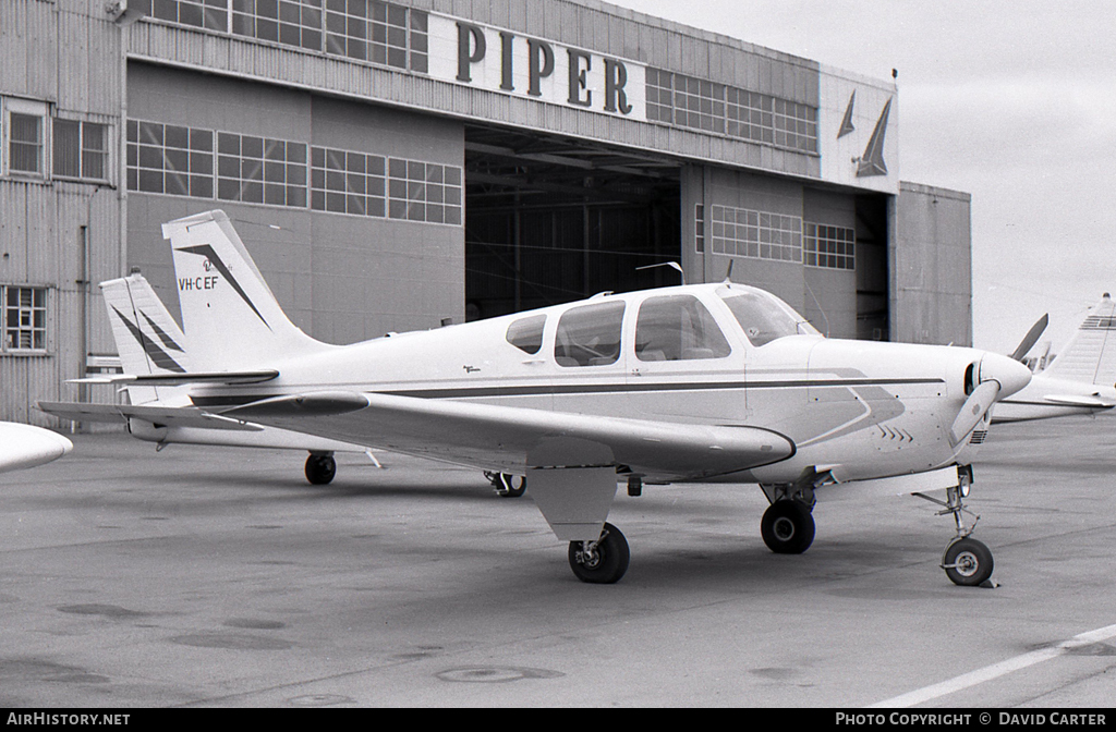 Aircraft Photo of VH-CEF | Beech B33 Debonair | AirHistory.net #6362
