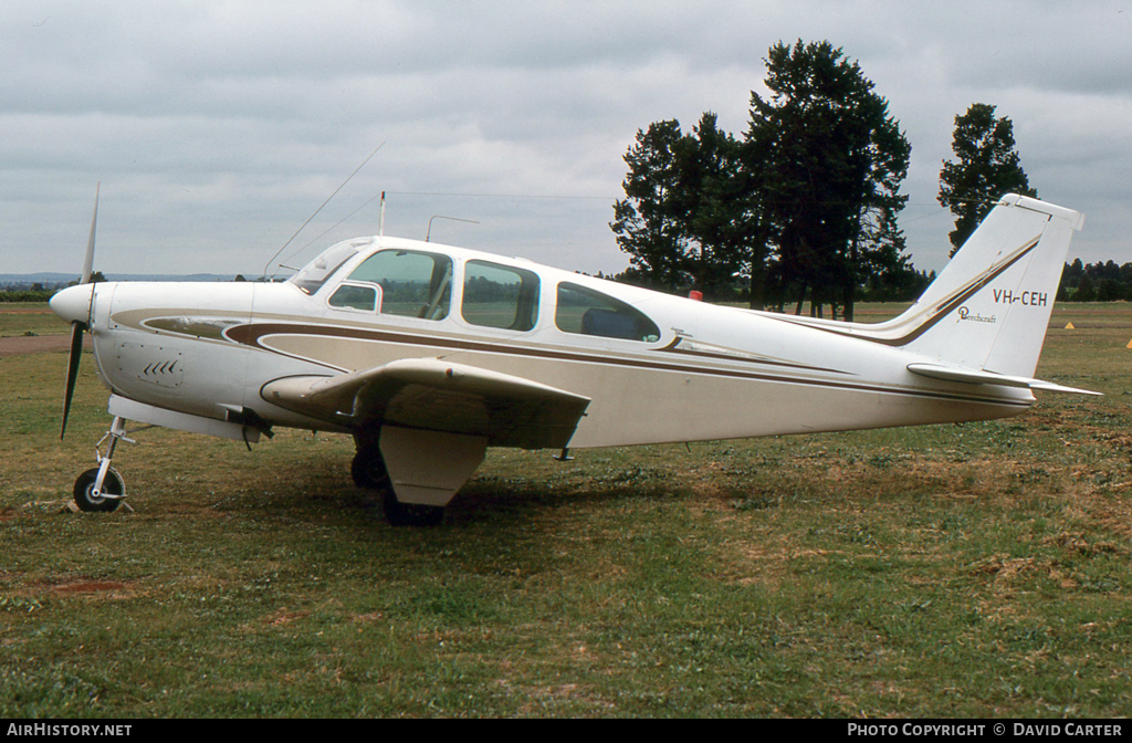 Aircraft Photo of VH-CEH | Beech C33 Debonair | AirHistory.net #6364
