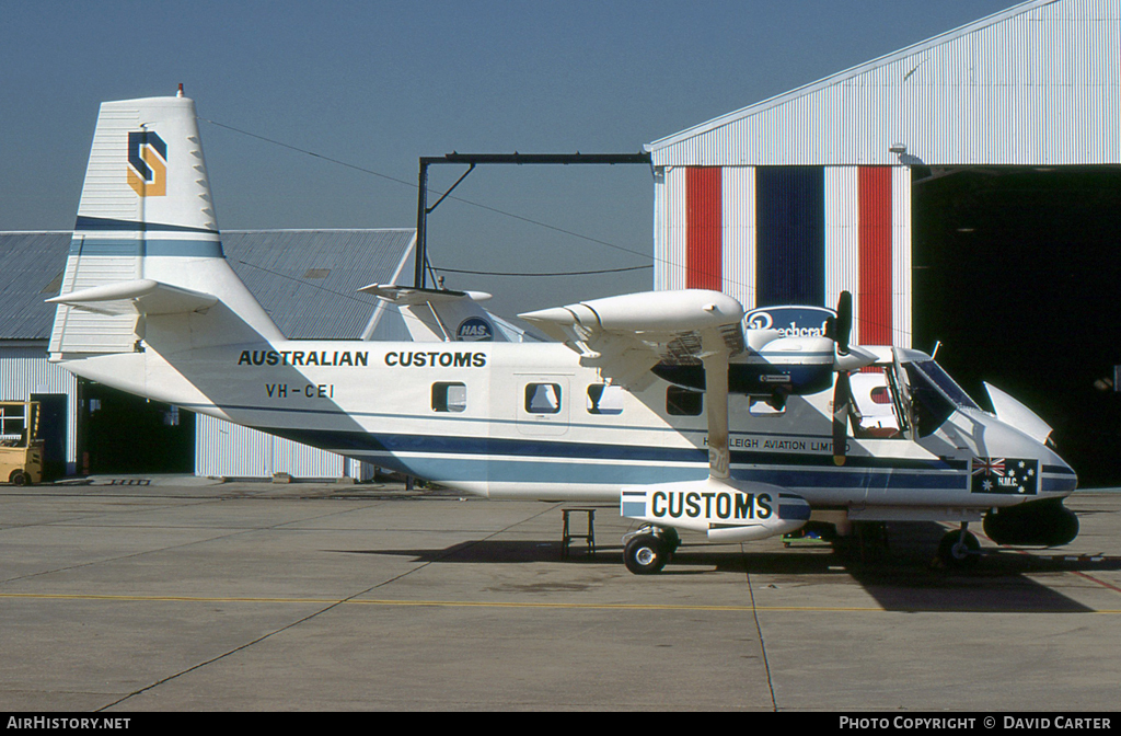 Aircraft Photo of VH-CEI | GAF N-22S Searchmaster L | Australian Customs | AirHistory.net #6365