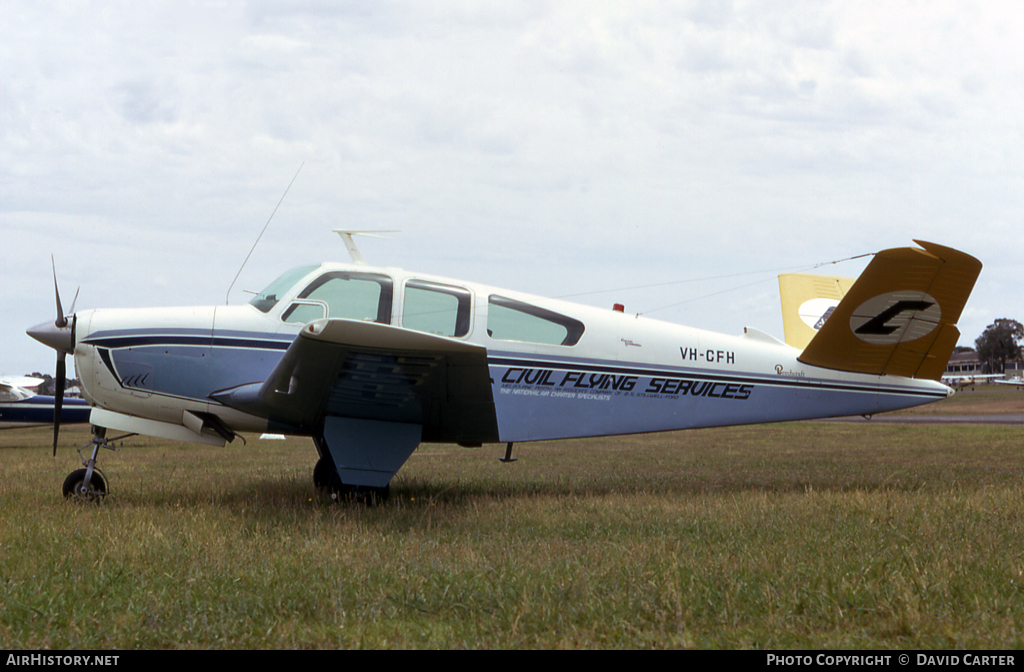 Aircraft Photo of VH-CFH | Beech V35 Bonanza | Civil Flying Services | AirHistory.net #6383