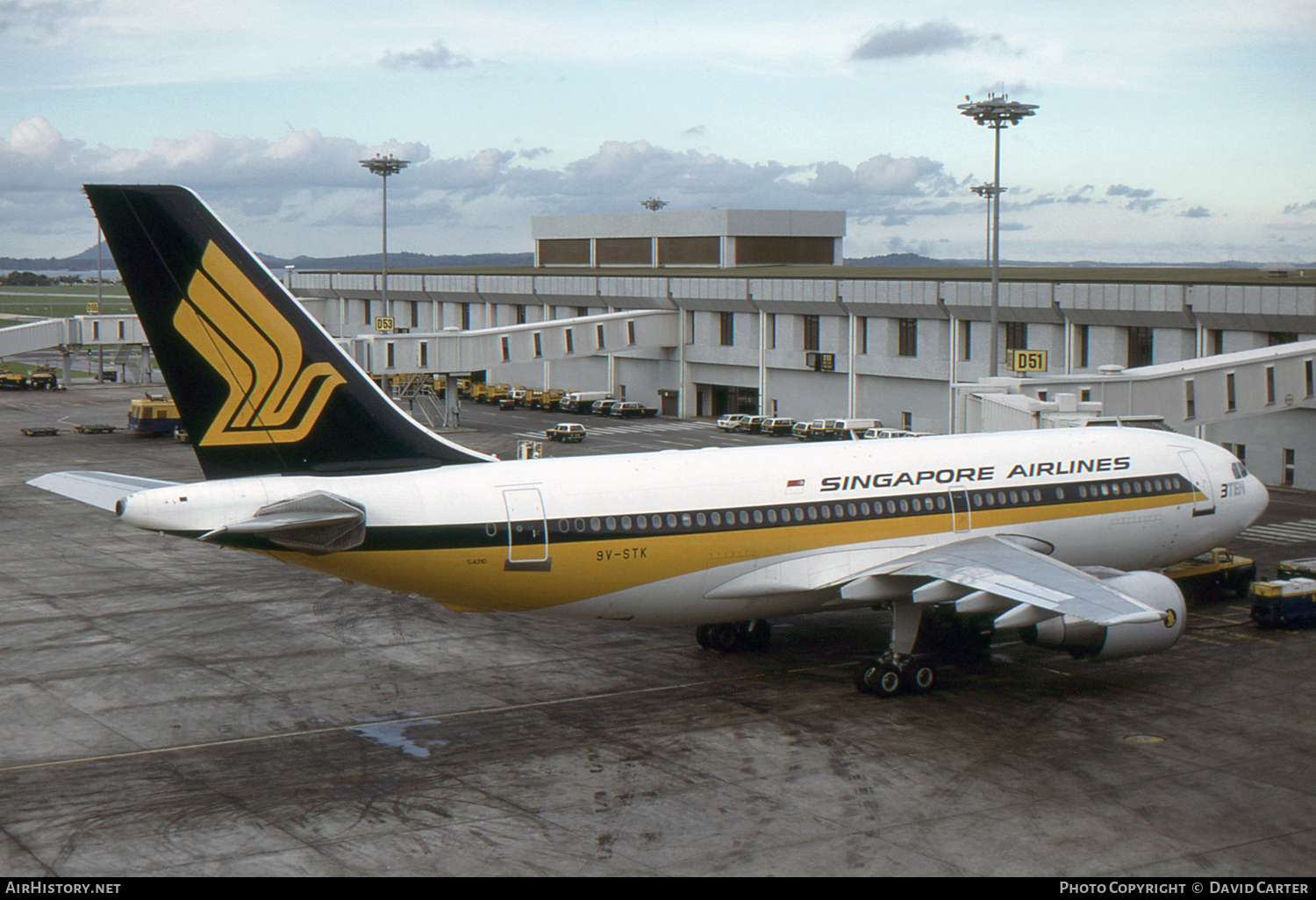 Aircraft Photo of 9V-STK | Airbus A310-222 | Singapore Airlines | AirHistory.net #6384