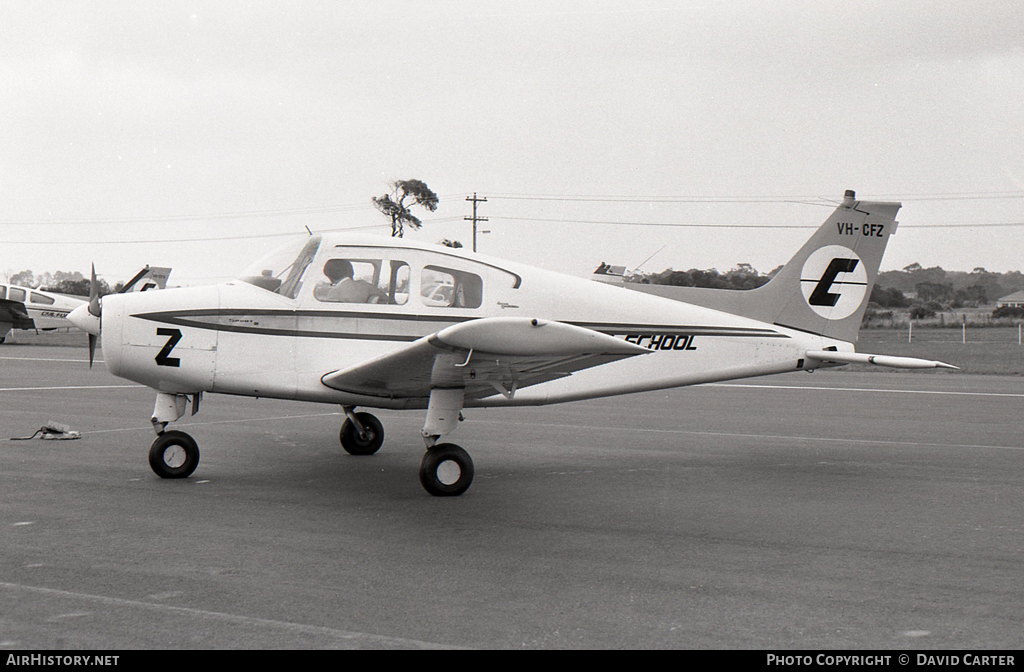 Aircraft Photo of VH-CFZ | Beech A23-19 Musketeer Sport III | Civil Flying School | AirHistory.net #6389