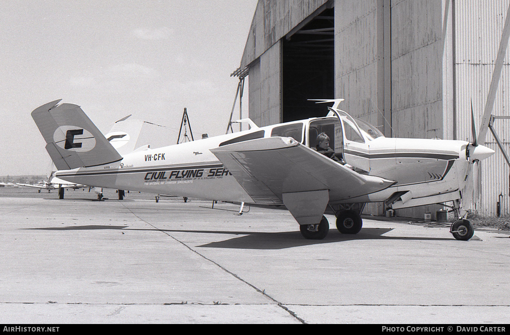 Aircraft Photo of VH-CFK | Beech V35 Bonanza | Civil Flying Services | AirHistory.net #6391