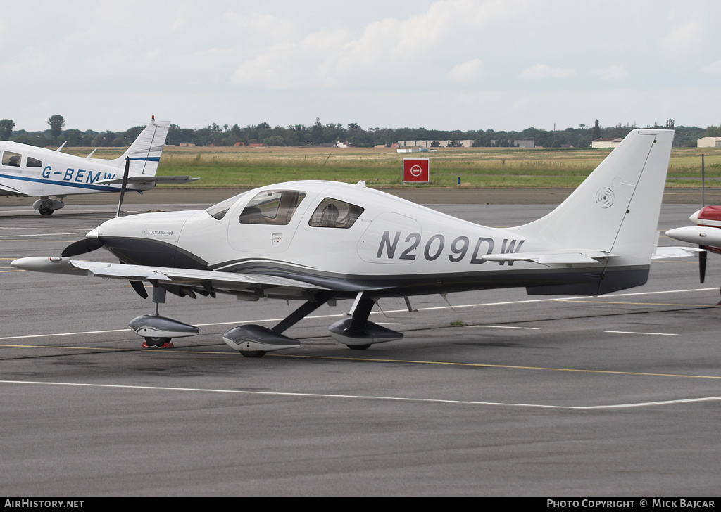 Aircraft Photo of N209DW | Lancair LC-41-550FG Columbia 400 | AirHistory.net #6400