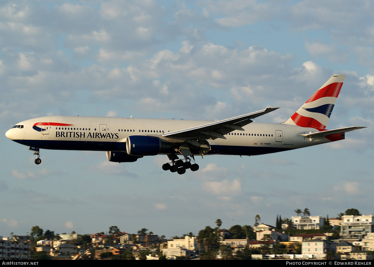 Aircraft Photo of G-YMMR | Boeing 777-236/ER | British Airways | AirHistory.net #6414