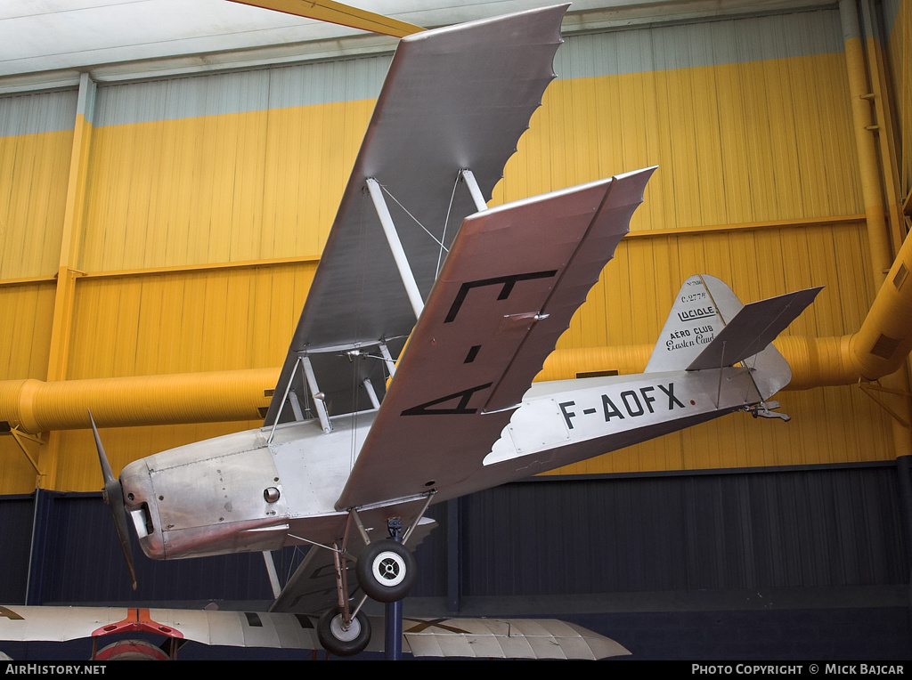 Aircraft Photo of F-AOFX | Caudron C.277R Luciole | Aero Club Gaston Caudron | AirHistory.net #6418