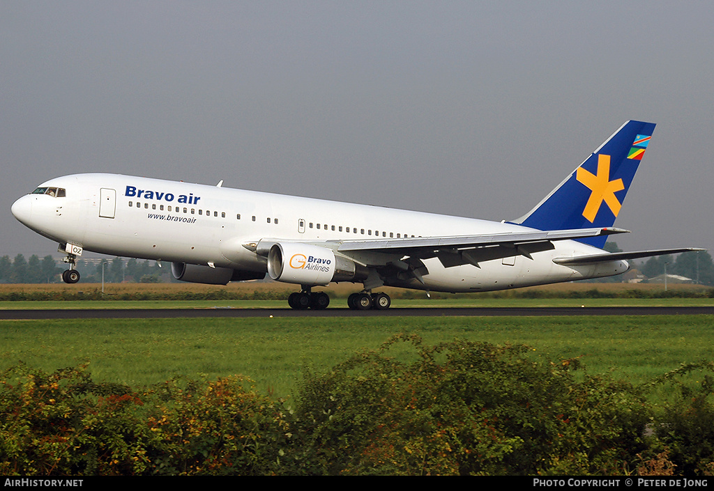 Aircraft Photo of EC-JOZ | Boeing 767-219/ER | Bravo Airlines | AirHistory.net #6424