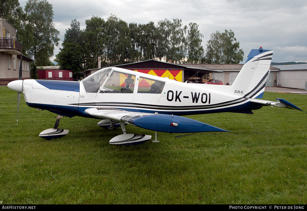 Aircraft Photo of OK-WOI | Zlin Z-43 | AirHistory.net #6426
