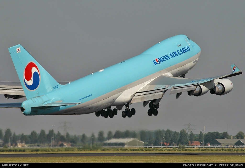 Aircraft Photo of HL7602 | Boeing 747-4B5F/ER/SCD | Korean Air Cargo | AirHistory.net #6427