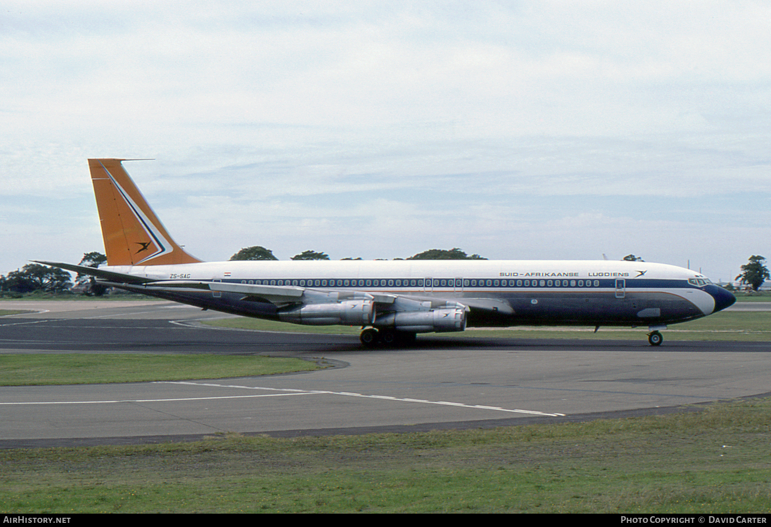 Aircraft Photo of ZS-SAG | Boeing 707-344B | South African